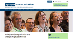 Desktop Screenshot of amo-uddannelse.dk