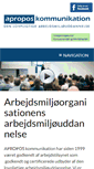 Mobile Screenshot of amo-uddannelse.dk